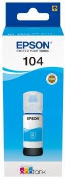TINTA EPSON BOTE 104 CYAN ECOTANK BOTTLE C13T00P240