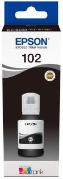 TINTA EPSON 2700/2750/3700/3750/4750 BOTE 102 BLACK ECOTANK BOTTLE (127ML)