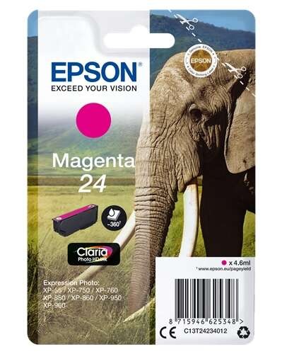 TINTA EPSON C13T24234012 MAGENTA 24