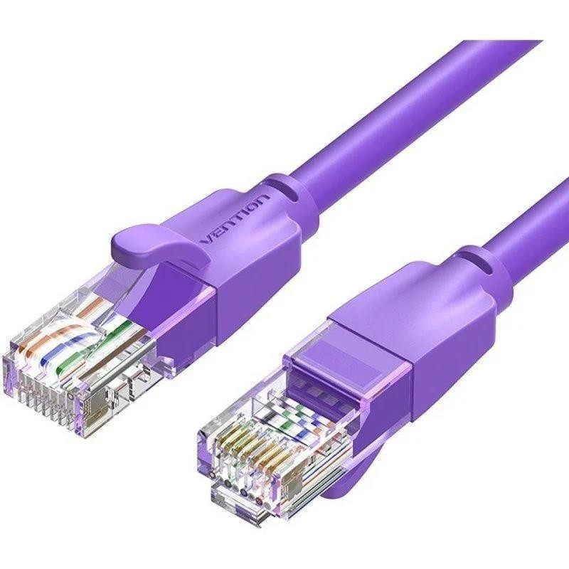 CABLE DE RED CAT.6 UTP 1M VENTION PURPLE