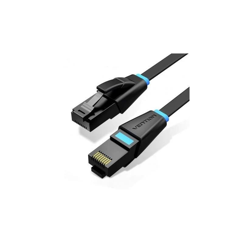 CABLE DE RED CAT.6A UTP 1M VENTION BLACK