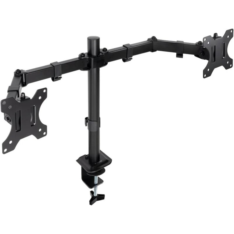 SOPORTE DE MESA TV/MONITOR TOOQ 17-27 2 BRAZOS BLACK