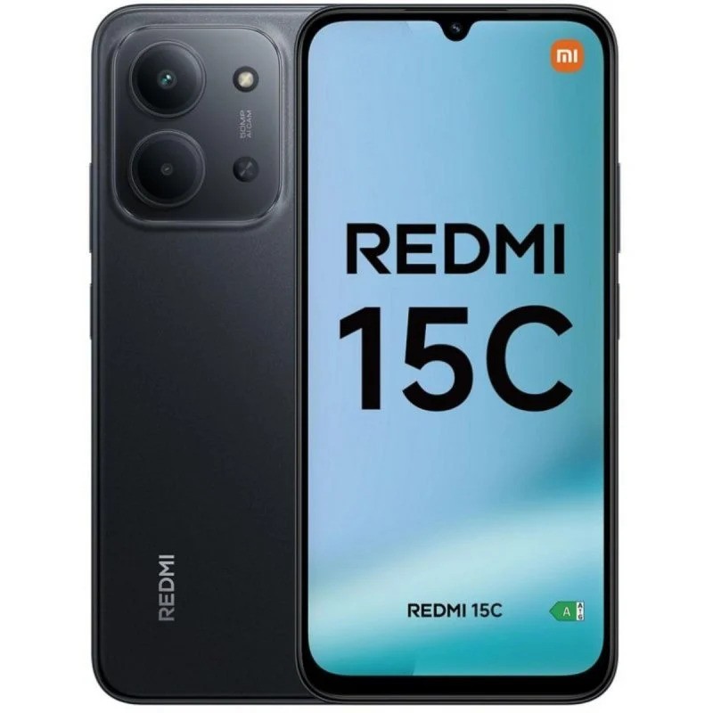 SMARTPHONE XIAOMI REDMI 15C 6.9 4GB/256GB/50MP/NFC/5G BLACK