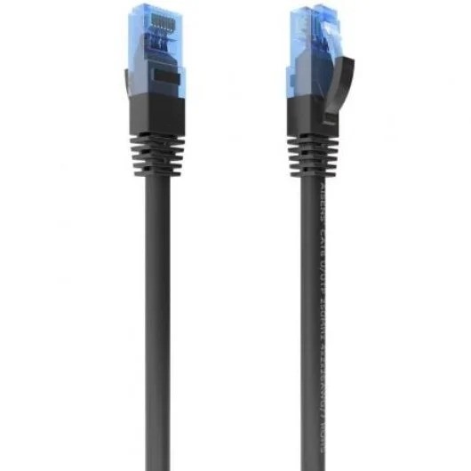 CABLE DE RED CAT.6 UTP 0.30M AISENS BLACK