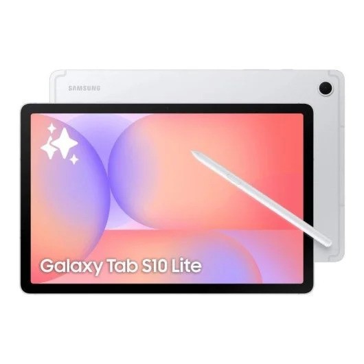 TABLET SAMSUNG 10.9 TAB S10 LITE 6GB/128GB ANDROID SILVER + S-PEN