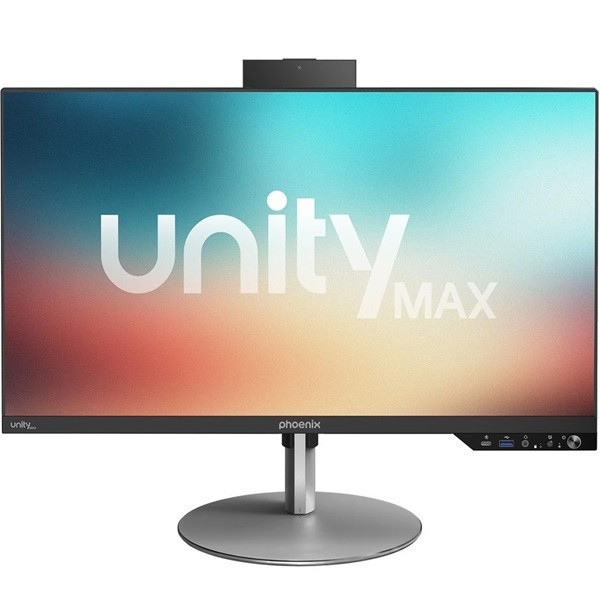 ORDENADOR PHOENIX AIO UNITY 27 I5 12600K/8GB DDR5/SSD1TB/WIFI/WEBCAM/ERGO BLACK