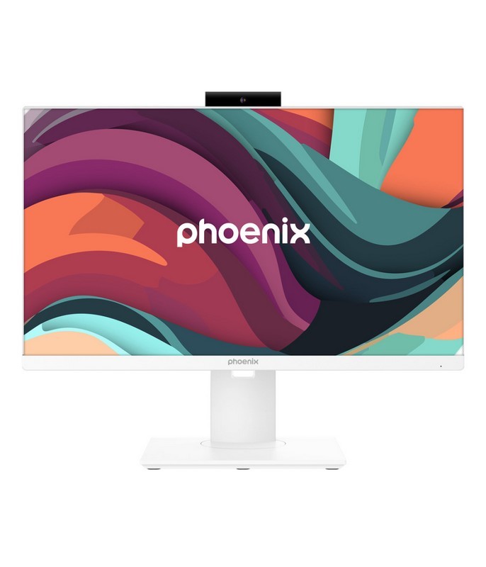 ORDENADOR PHOENIX AIO 24 I3 12100/8GB DDR5/SSD500/WIFI/WEBCAM/ERGO WHITE