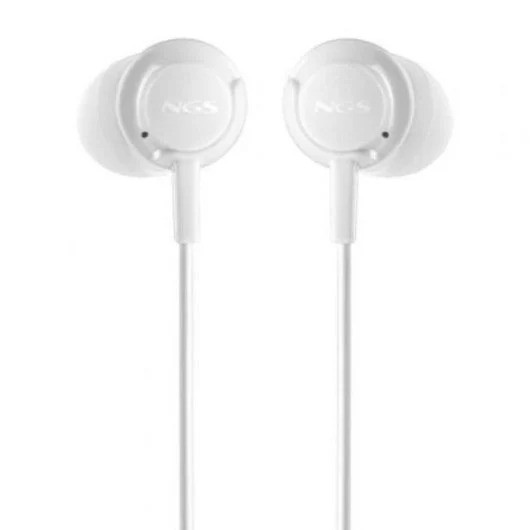 AURICULARES + MICROFONO NGS CROSS STEP IN EAR USB-C WHITE