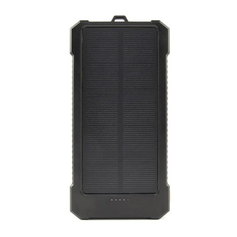 POWERBANK GEMBIRD SOLAR 10000MAH USB-C BLACK