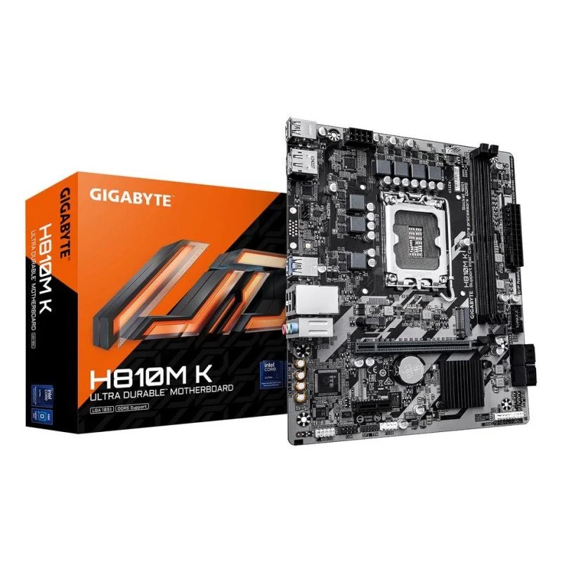 PLACA BASE GIGABYTE H810M-K DMI + DP WIFI 2XDDR5 MATX
