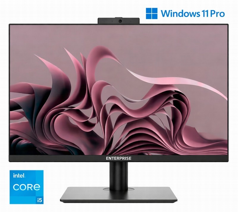 ORDENADOR ENTERPRISE AIO DOHA 24 I5 12600H/16GB/SSD500GB/WIFI/WEBCAM/ERGO/3Y W11PRO BLACK