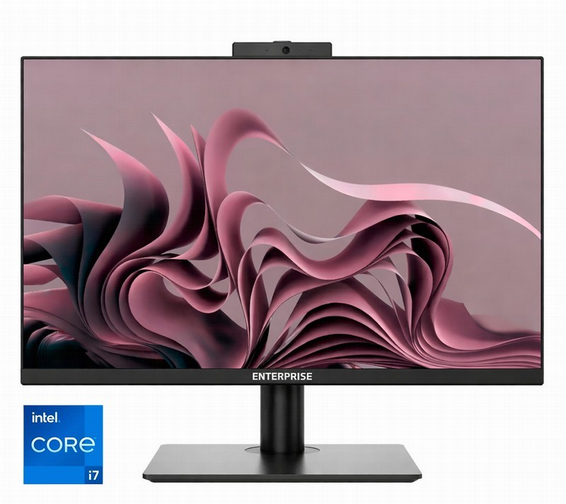 ORDENADOR ENTERPRISE AIO DOHA 27 I7 12700/16GB DDR5/SSD1TB/WIFI/WEBCAM/ERGO/3Y BLACK