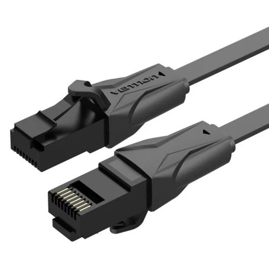 CABLE DE RED CAT6 UTP 0.75M VENTION PLANO BLACK