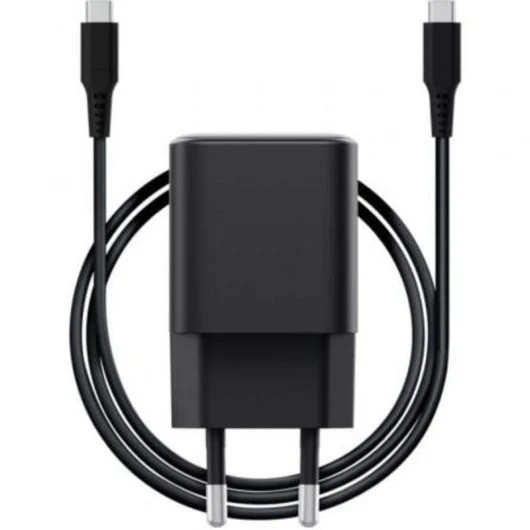 CARGADOR TRUST MAXO 2XUSB-C 65W + CABLE USB-C 2M WHITE