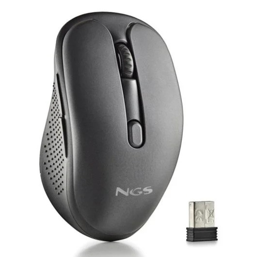 RATON NGS EVO SPOOK WIRELESS RECARGABLE MULTIMODO BLACK
