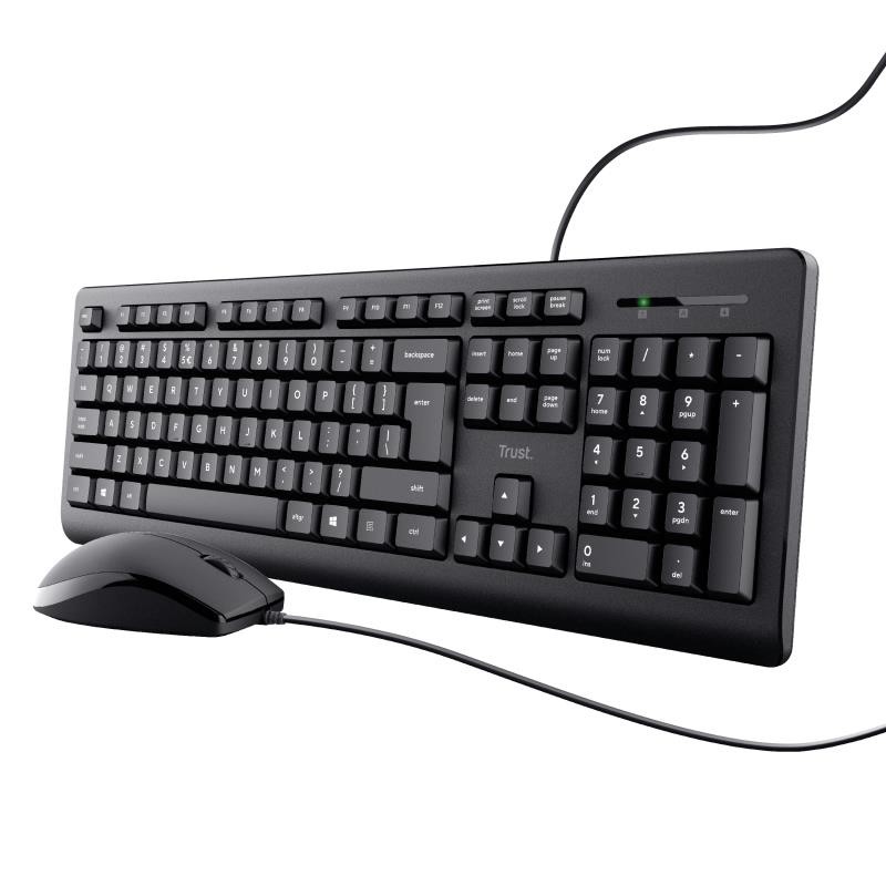 TECLADO + RATON TRUST PRIMO USB IDIOMA ALEMAN