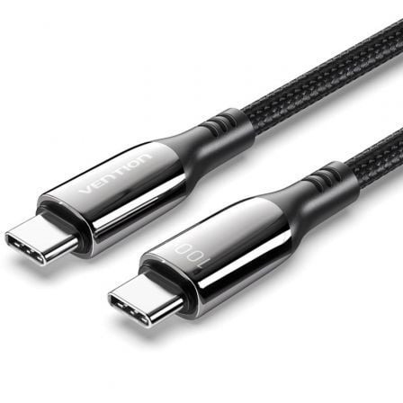 CABLE VENTION USB 2.0 USB-C 5A 100W USB-C/M - USB-C/M 2M BLACK