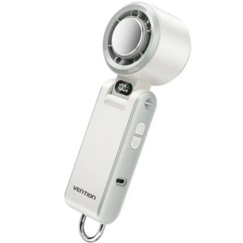 VENTILADOR DE MANO VENTION 100 VELOCIDADES WHITE