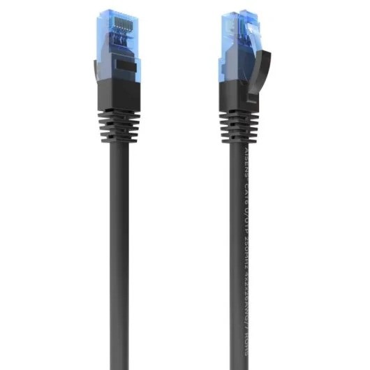 CABLE DE RED CAT.6 UTP 0.25M AISENS BLACK