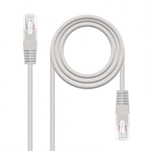 CABLE DE RED CAT.5 UTP FLEX 0.5M NANOCABLE
