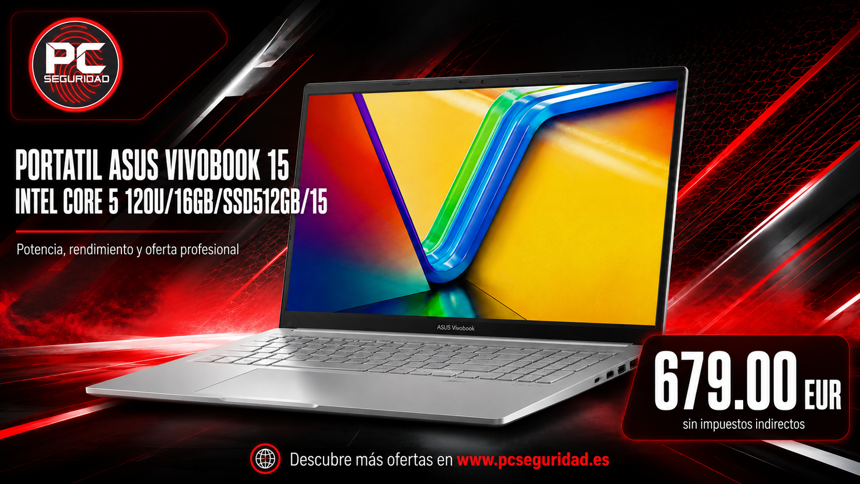 PORTATIL ASUS VIVOBOOK 15: La Elección Perfecta para Estudiar, Trabajar y Moverse con Libertad
